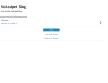 Tablet Screenshot of makasipet.blogspot.com