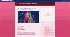 Desktop Screenshot of music-videosandlives.blogspot.com