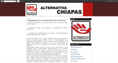 Desktop Screenshot of alternativa-chiapas.blogspot.com