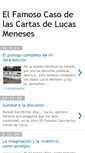 Mobile Screenshot of lascartasdelucasmeneses.blogspot.com