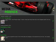 Tablet Screenshot of mediapaddock.blogspot.com