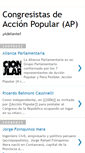 Mobile Screenshot of congresistas-ap.blogspot.com