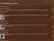 Tablet Screenshot of drmalphusinafrica.blogspot.com