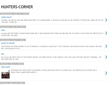 Tablet Screenshot of hunterscorner-hunter.blogspot.com