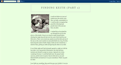 Desktop Screenshot of findingkeith1.blogspot.com