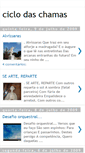 Mobile Screenshot of ciclodaschamas.blogspot.com