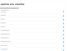 Tablet Screenshot of colombiacine.blogspot.com