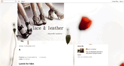 Desktop Screenshot of lace--and--leather.blogspot.com