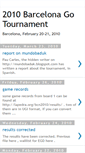 Mobile Screenshot of bcn2010go.blogspot.com
