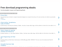 Tablet Screenshot of programming-ebook.blogspot.com