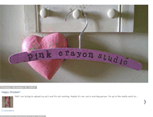 Tablet Screenshot of pinkcrayonstudio.blogspot.com