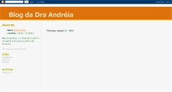 Desktop Screenshot of andreia-gurupi.blogspot.com