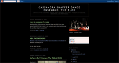 Desktop Screenshot of csdance.blogspot.com