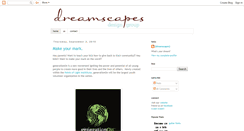 Desktop Screenshot of dreamscapesdesigners.blogspot.com