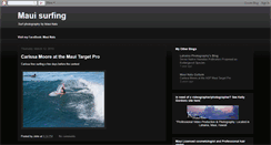 Desktop Screenshot of honoluasurfing.blogspot.com