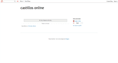Desktop Screenshot of castillosonline.blogspot.com