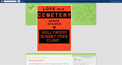 Desktop Screenshot of loveinacemetery-freecare.blogspot.com