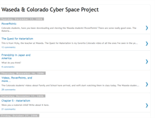 Tablet Screenshot of cyberspaceproject.blogspot.com