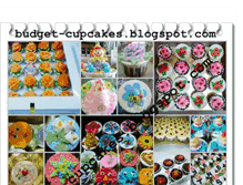 Tablet Screenshot of budget-cupcakes.blogspot.com