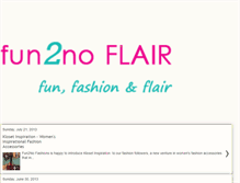 Tablet Screenshot of fun2nofashions.blogspot.com