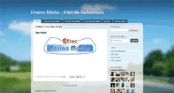 Desktop Screenshot of etec-bebedouro.blogspot.com