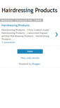 Mobile Screenshot of hairdressing-products.blogspot.com