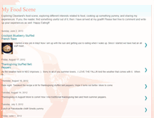 Tablet Screenshot of myfoodscene.blogspot.com