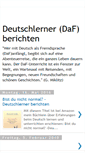 Mobile Screenshot of deutschlerner-berichte.blogspot.com