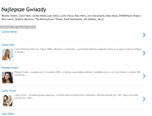 Tablet Screenshot of najlepszegwiazdyswiata.blogspot.com