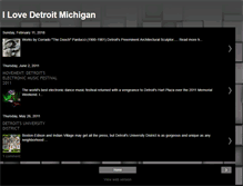 Tablet Screenshot of ilovedetroitmichigan.blogspot.com