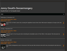 Tablet Screenshot of jonnygould.blogspot.com