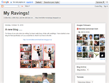 Tablet Screenshot of michelle-myravings.blogspot.com