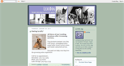 Desktop Screenshot of lexidog.blogspot.com