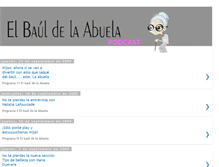 Tablet Screenshot of bauldelaabuela.blogspot.com
