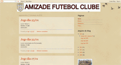 Desktop Screenshot of amizadefutebolclube.blogspot.com