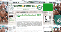 Desktop Screenshot of leprentoswaterpolo.blogspot.com