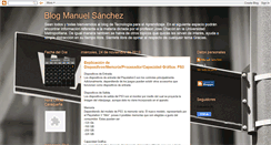 Desktop Screenshot of blogmanysanchez.blogspot.com