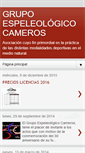 Mobile Screenshot of espeleocameros.blogspot.com