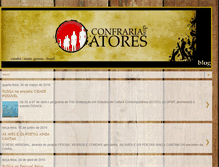 Tablet Screenshot of confrariadosatores.blogspot.com