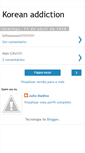 Mobile Screenshot of korean-addiction.blogspot.com