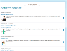 Tablet Screenshot of comedycourse.blogspot.com