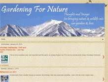 Tablet Screenshot of gardeningfornature.blogspot.com