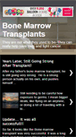 Mobile Screenshot of bonemarrowtransplants.blogspot.com