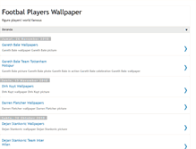 Tablet Screenshot of fotball-players-wallpaper.blogspot.com