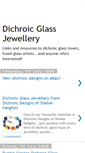 Mobile Screenshot of dichroicglassjewellery.blogspot.com