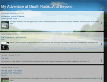 Tablet Screenshot of mydeathraceadventure.blogspot.com