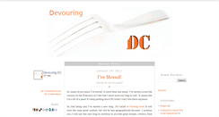 Desktop Screenshot of devouringdc.blogspot.com