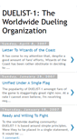 Mobile Screenshot of duelist1.blogspot.com