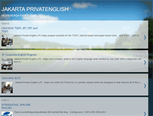 Tablet Screenshot of jakarta-privatenglish.blogspot.com