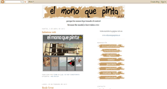 Desktop Screenshot of elmonoquepinta.blogspot.com